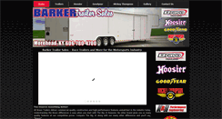 Desktop Screenshot of barkertrailersales.com